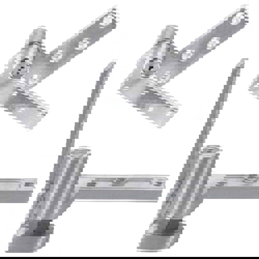 Pivot Hinges; Finish/Coating: Oil Rubbed Bronze; Type: Offset Regular Jamb Attached Pivot; Hand: Right Hand; Leaf Height: 4-1/4; Length (Inch): 5-1/2; Load Capacity (Lb.): 450.000; Minimum Door Thickness (Inch): 1-3/4; Number of Holes: 4.000; Number of Kn