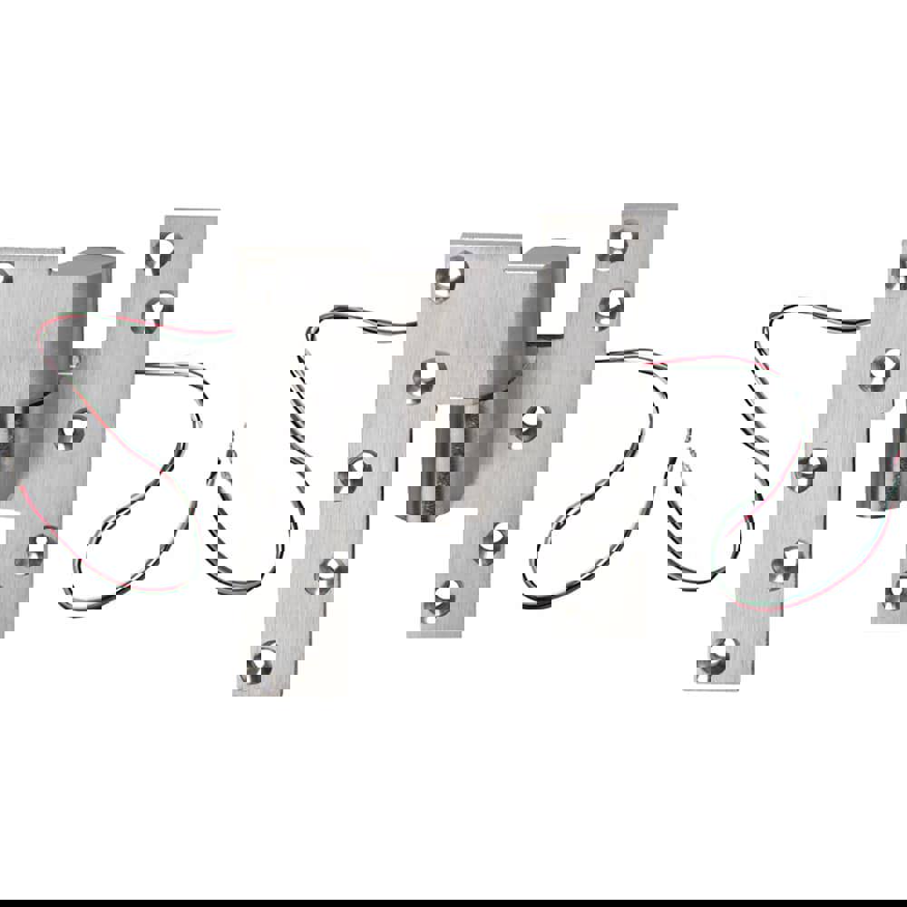 Pivot Hinges; Type: Intermediate Low Voltage Transfer Pivot ; Hand: Left Hand ; Leaf Height: 5 (Inch); Length (Inch): 4-1/4 ; Minimum Door Thickness (Inch): 1-3/4 ; Stanley Finish Code: US26D