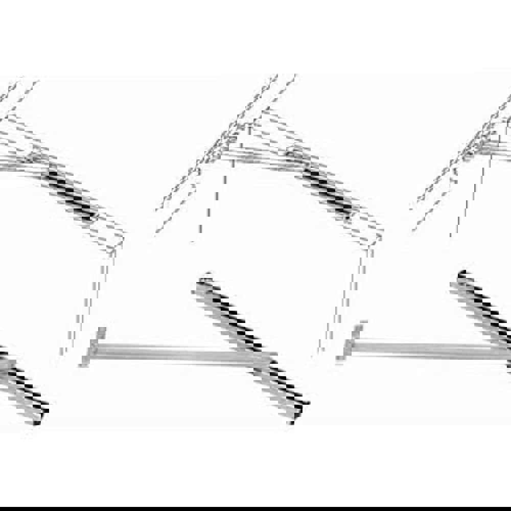 Holders; Overall Length: 1.50 ; Finish/Coating: Satin Stainless Steel ; Stem Length: 3/8 (Inch)