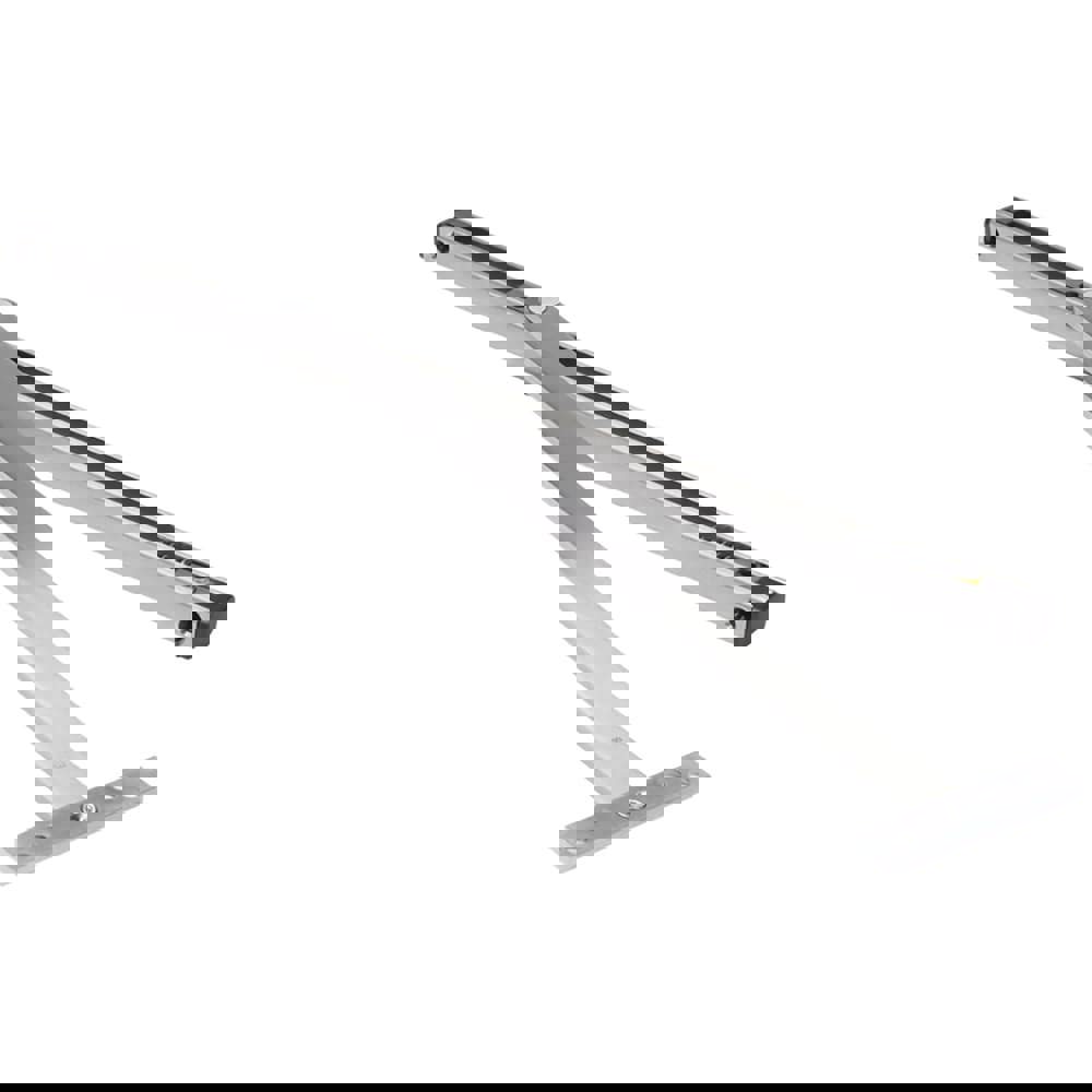 Holders; Overall Length: 1.50 ; Finish/Coating: Satin Stainless Steel ; Stem Length: 3/8 (Inch)