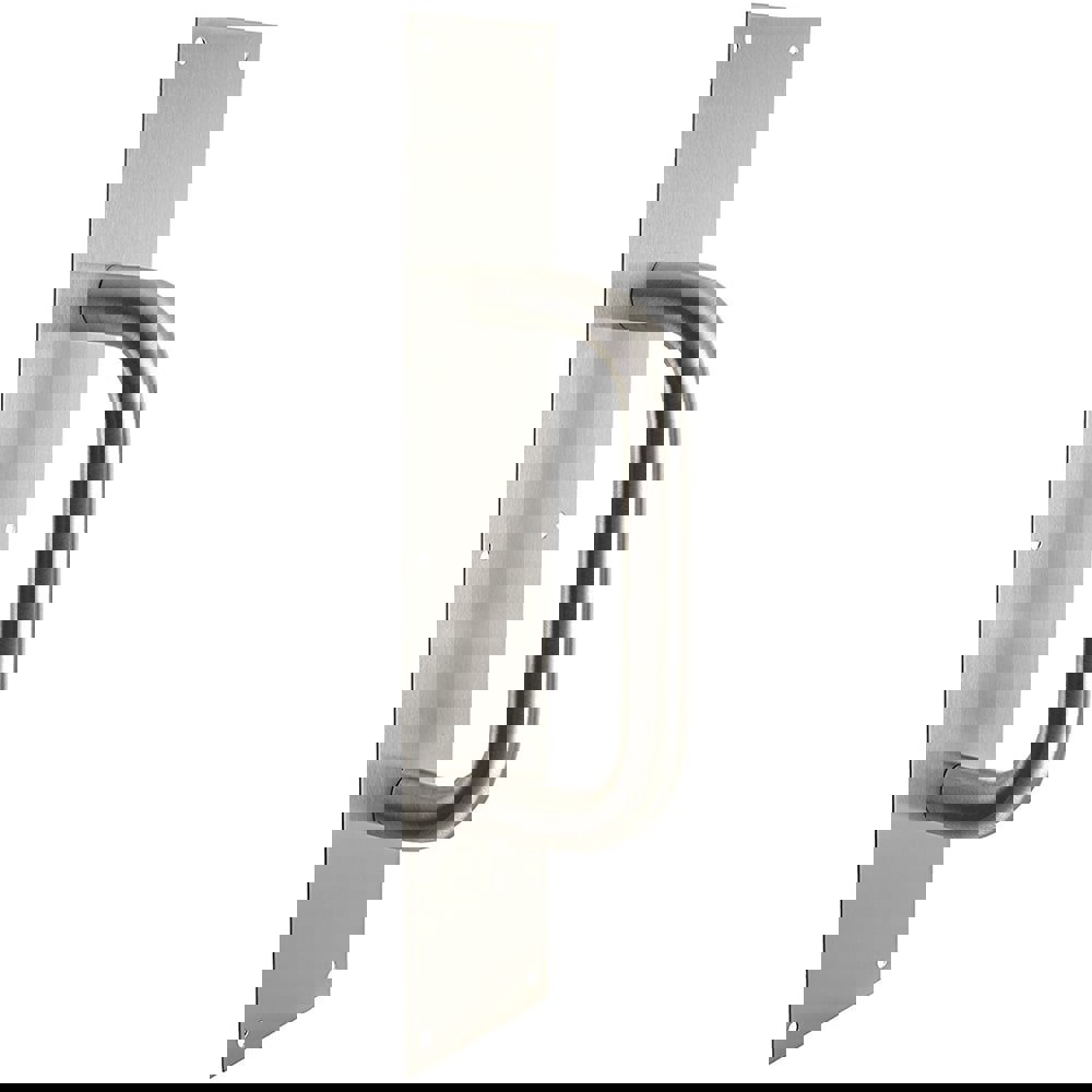 Door Pulls; Overall Length (Inch): 16 ; Finish/Coating: Satin Stainless Steel ; Grip Length: 4 (Inch)