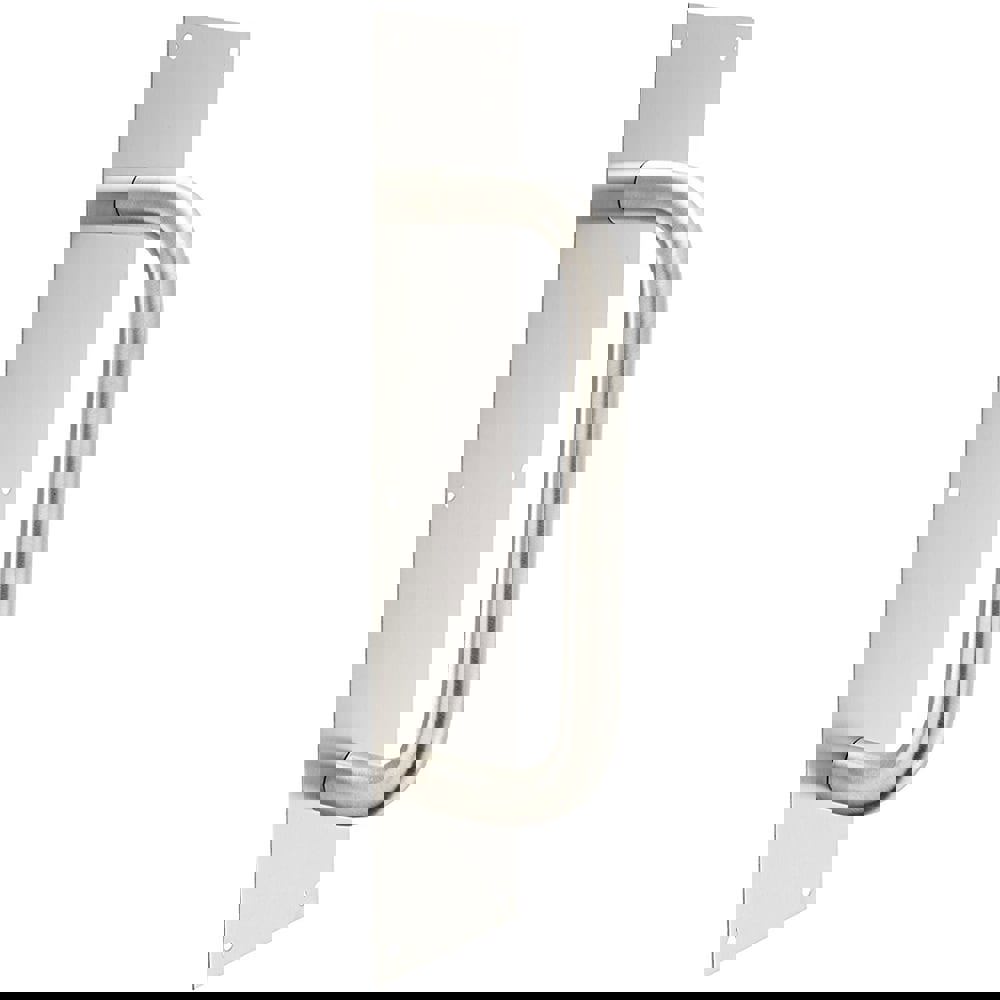 Door Pulls; Overall Length (Inch): 16 ; Finish/Coating: Satin Stainless Steel ; Grip Length: 4 (Inch)