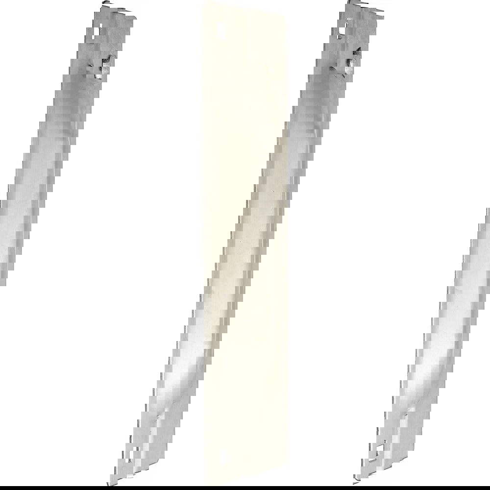 Latch Protector: Steel & Stainless Steel, Satin Stainless Steel Finish