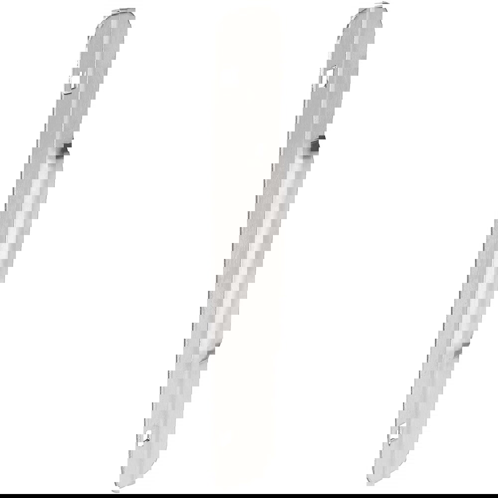 Latch Protector: Steel & Stainless Steel, Satin Stainless Steel Finish