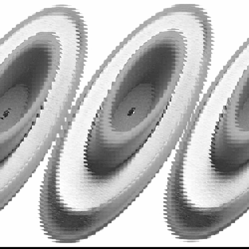 Stops; Type: Concave Bumper ; Finish/Coating: Bright Chrome ; Projection: 1 (Inch); Mount Type: Wall