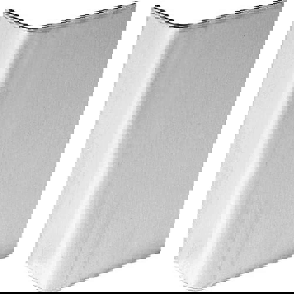 Door Guard Protection Plate: Satin Chrome