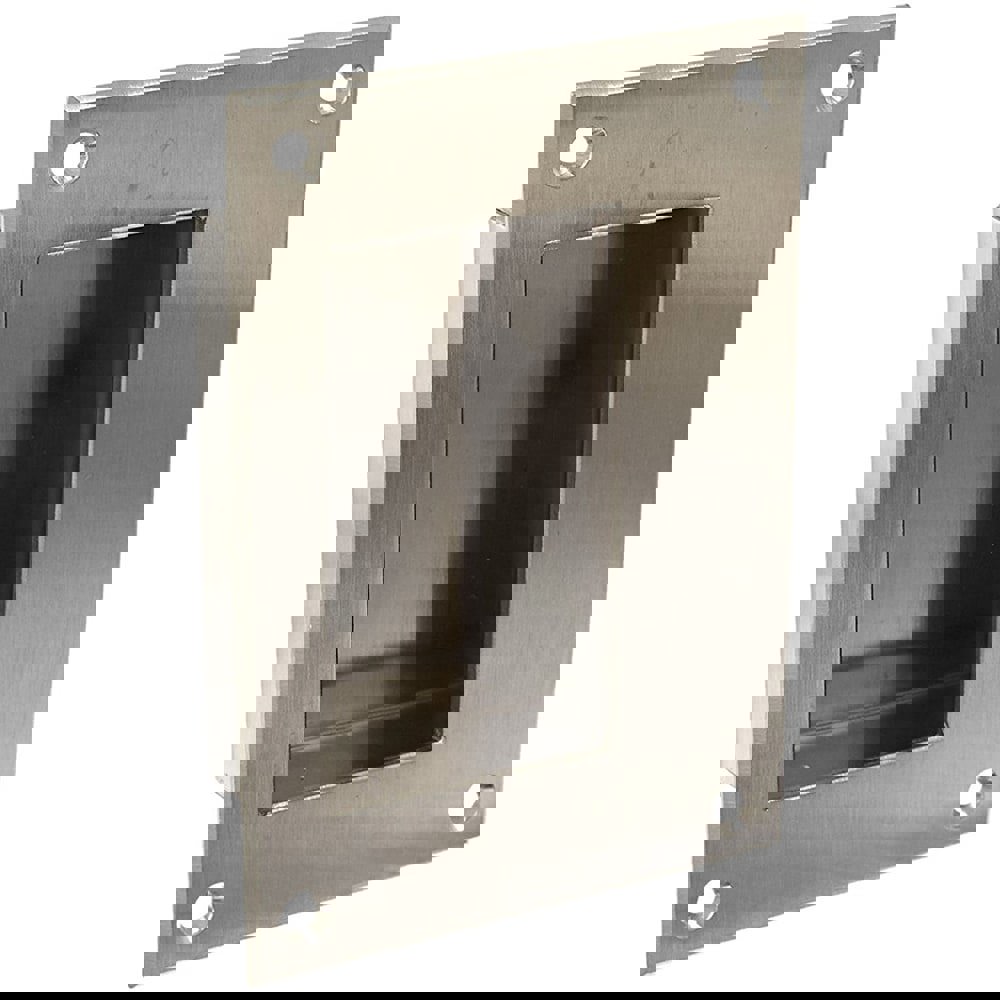 Door Pulls; Overall Length (Inch): 16 ; Finish/Coating: Satin Stainless Steel ; Grip Length: 4 (Inch)