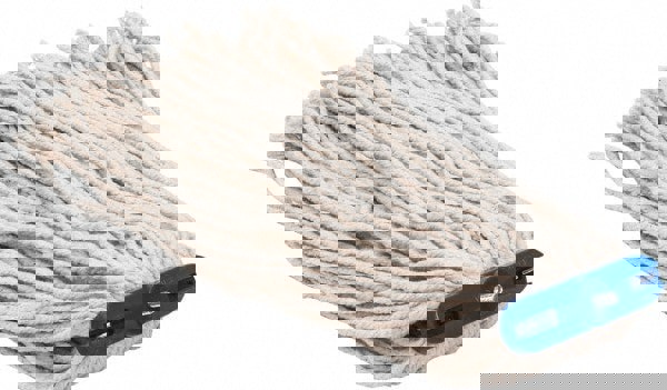 Wet Mop Cut: Screw On, X-Large, White Mop, Cotton