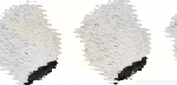 Wet Mop Cut: Screw On, Large, White Mop, Rayon