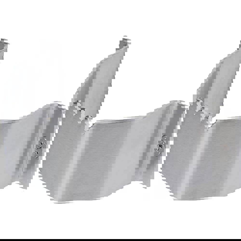 Pull-Type Handles; Handle Type: Foot Pull ; Material: Cast Brass ; Mount Type: Door ; Finish: Stainless Steel ; Projection: 3.25 ; Load Capacity: 0