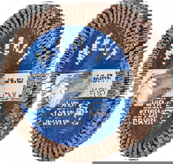 Mounted Flap Wheel: 1-1/2