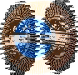 Mounted Flap Wheel: 1-5/8