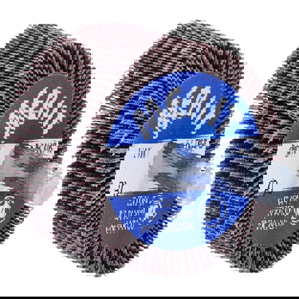 Mounted Flap Wheel: 1-1/2