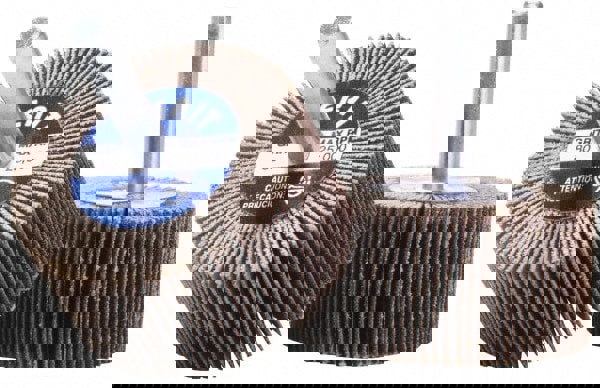 Mounted Flap Wheel: 1-3/8