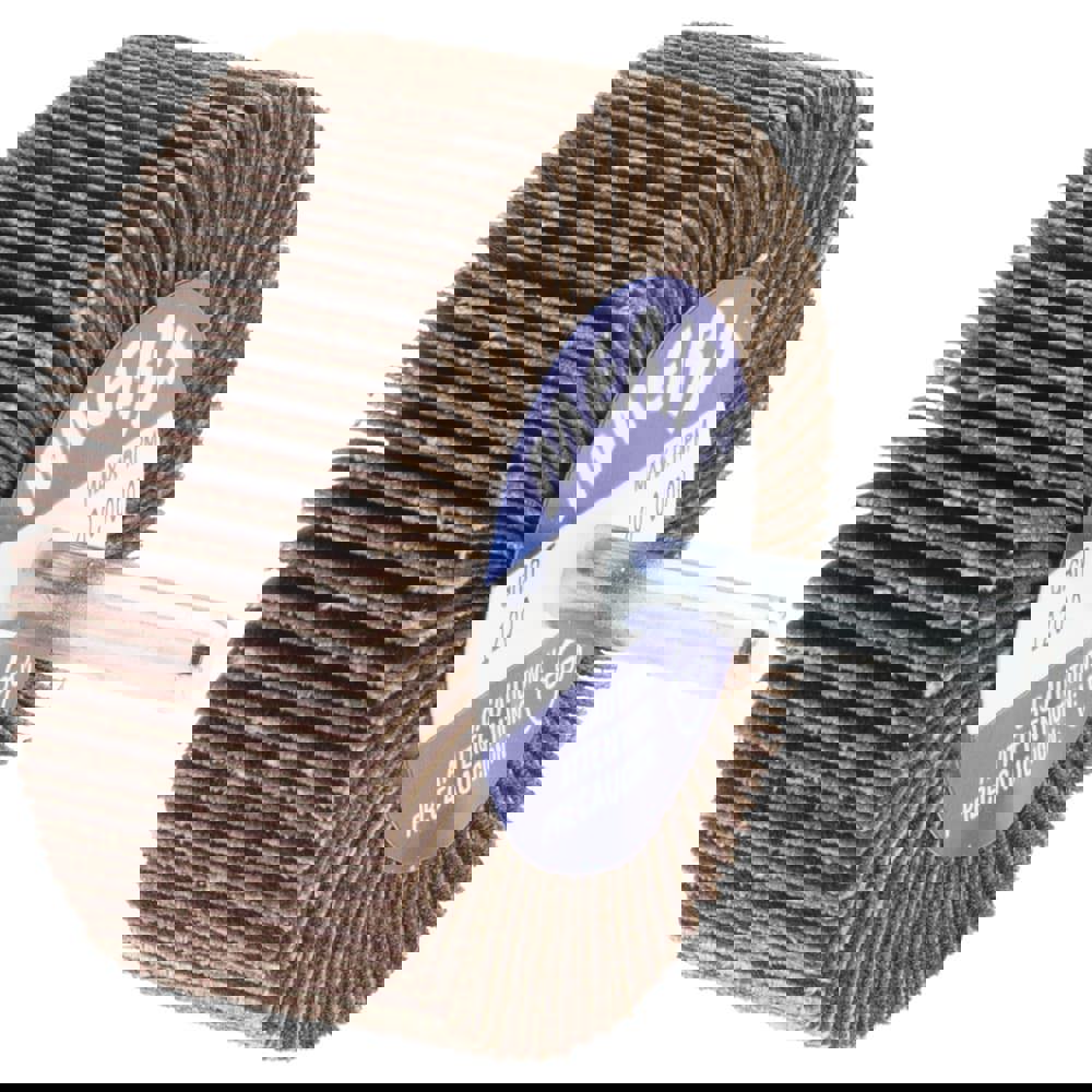 Mounted Flap Wheel: 2-1/2