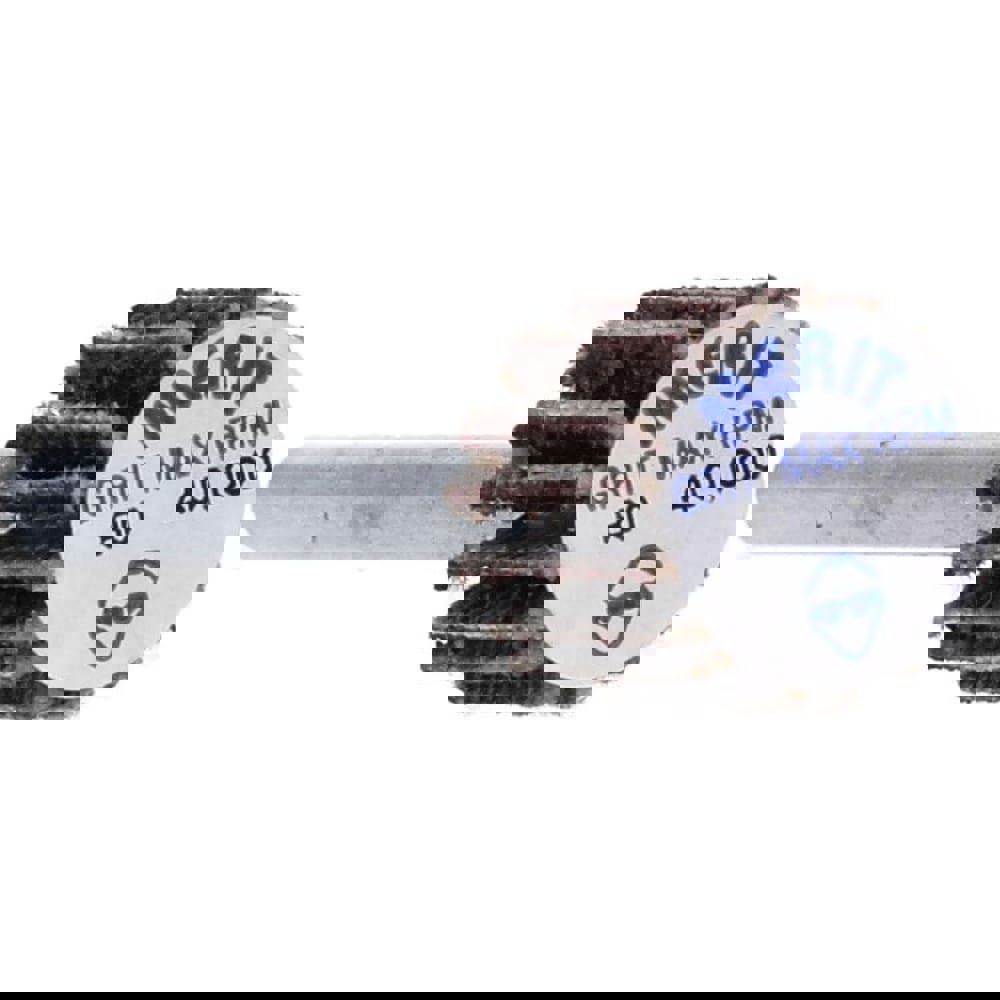 Mounted Flap Wheel: 3/8