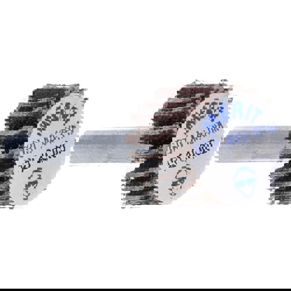 Mounted Flap Wheel: 3/8