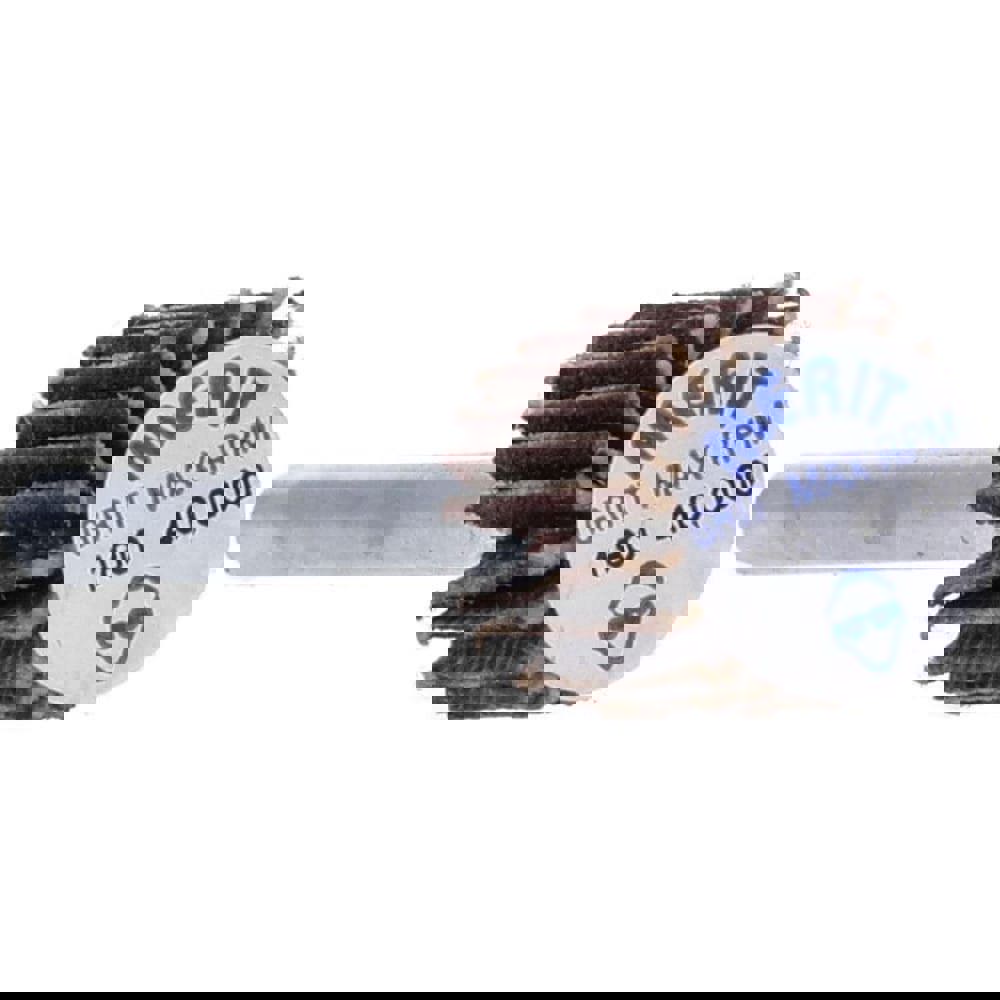 Mounted Flap Wheel: 3/8