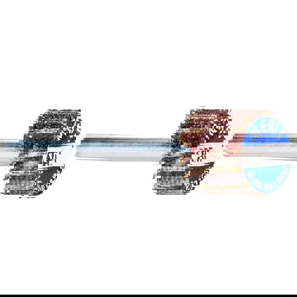 Mounted Flap Wheel: 3/8