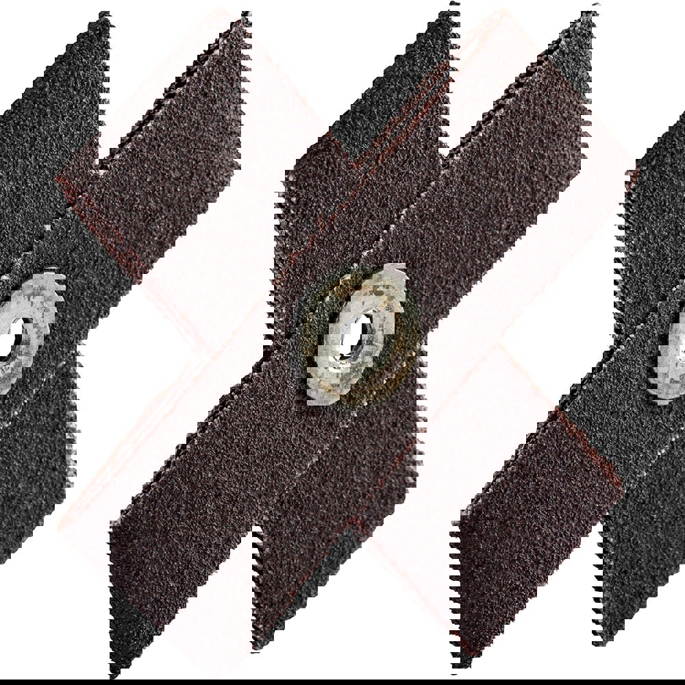 60 Grit, Medium Grade, Aluminum Oxide Cross Pad