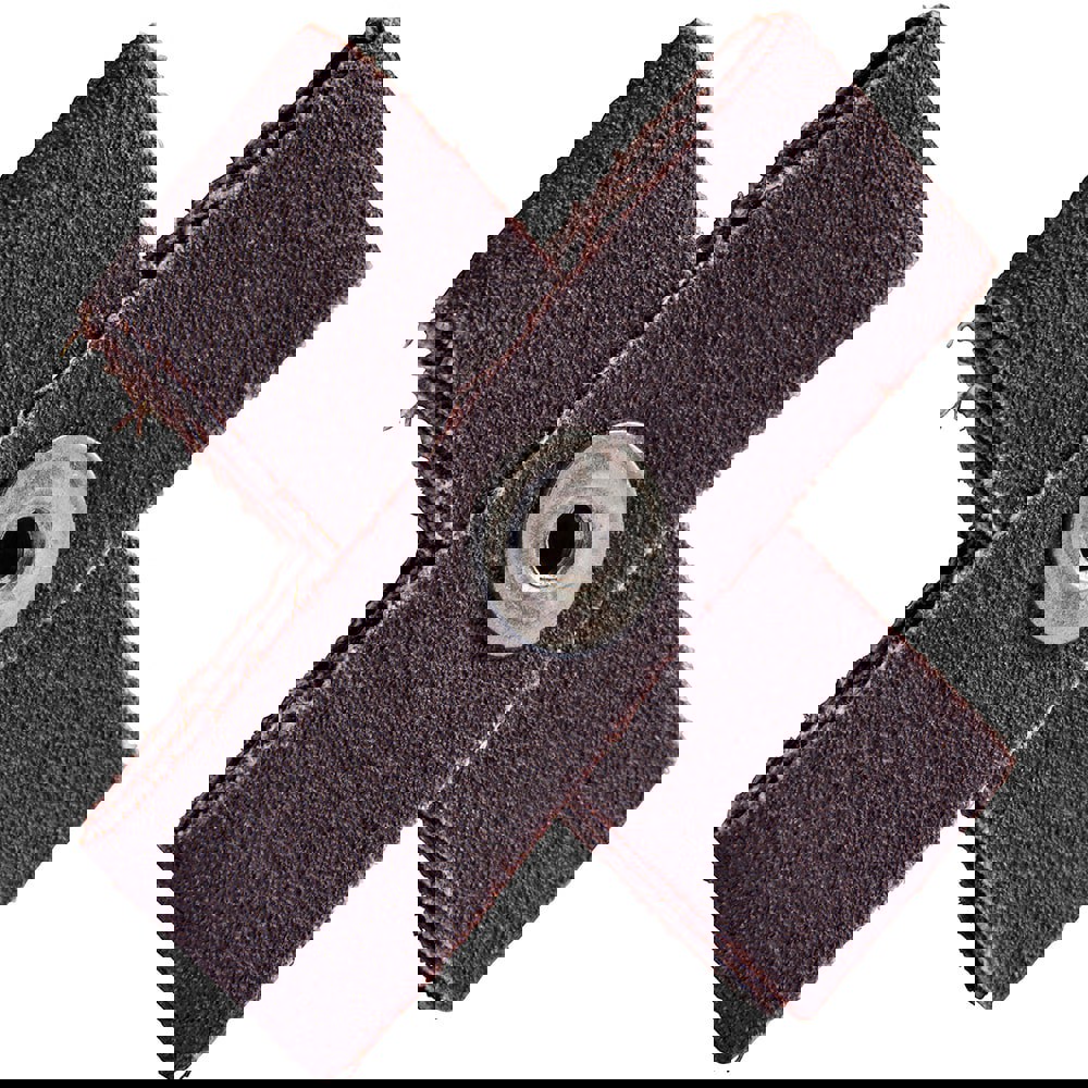 80 Grit, Medium Grade, Aluminum Oxide Cross Pad