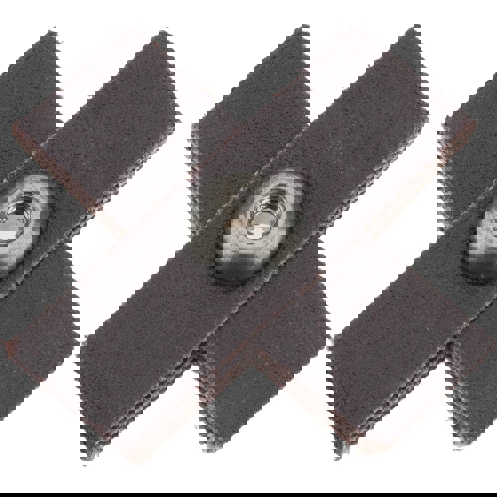 120 Grit, Fine Grade, Aluminum Oxide Cross Pad