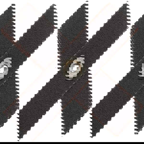80 Grit, Medium Grade, Aluminum Oxide Cross Pad