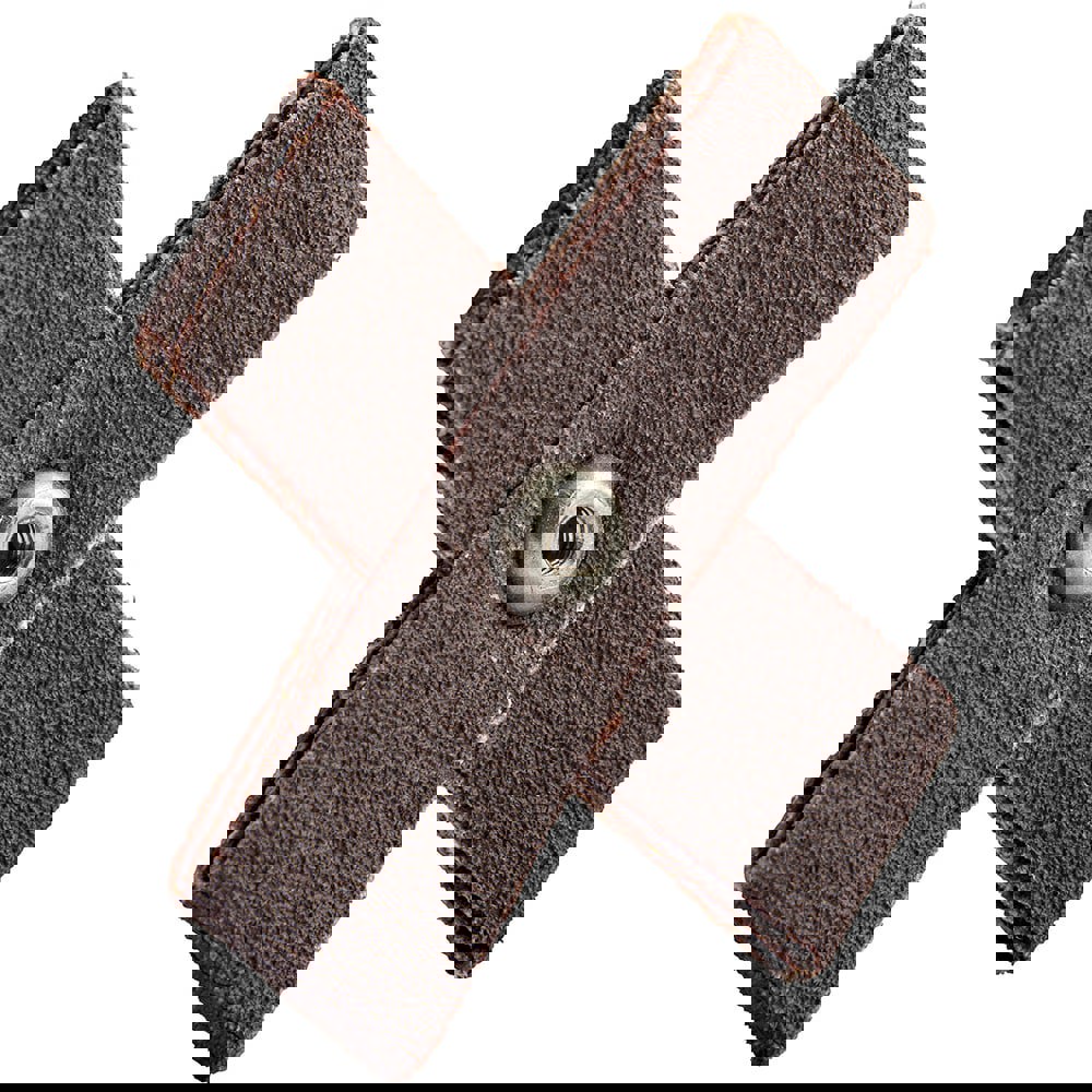 80 Grit, Medium Grade, Aluminum Oxide Cross Pad