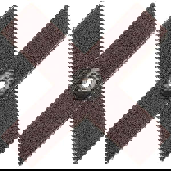80 Grit, Medium Grade, Aluminum Oxide Cross Pad