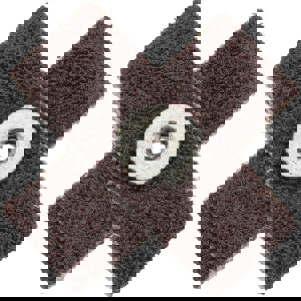 60 Grit, Medium Grade, Aluminum Oxide Cross Pad