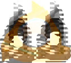 Laydown Threading Insert: 08 IR A55 BXC, Solid Carbide