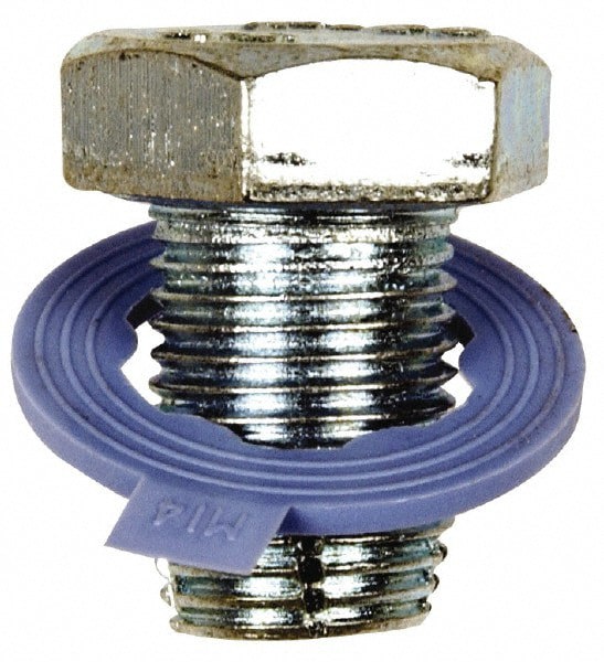 Single Oversized Oil Drain Plug with Gasket