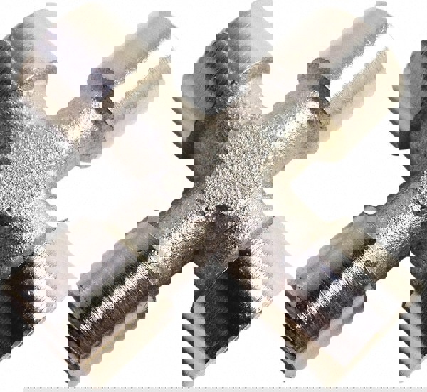 Industrial Pipe Female Cross: 3/8