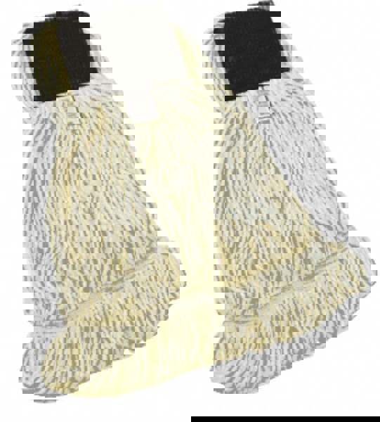 Wet Mop Loop: Clamp Jaw, X-Small, Green Mop, Blended Fiber