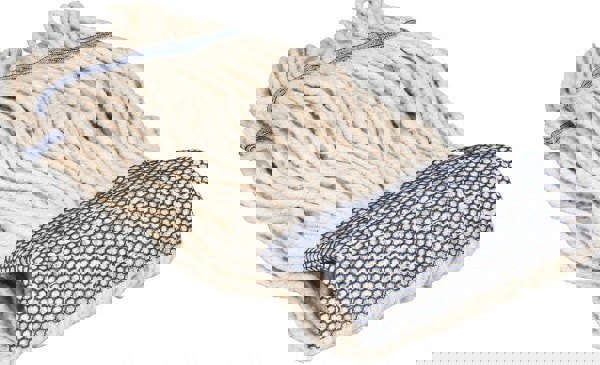 Wet Mop Loop: Clamp Jaw, X-Small, White Mop, Cotton