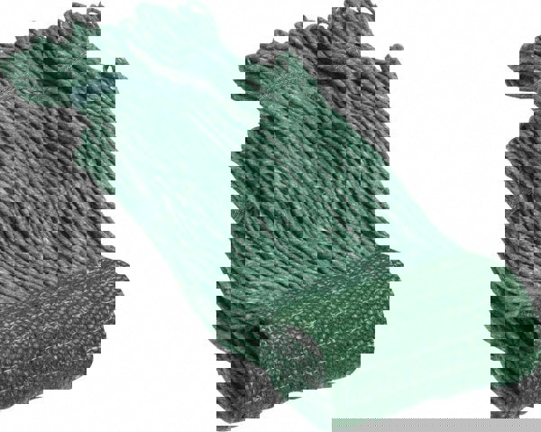 Wet Mop Loop: Clamp Jaw, Medium, Green Mop, Blended Fiber