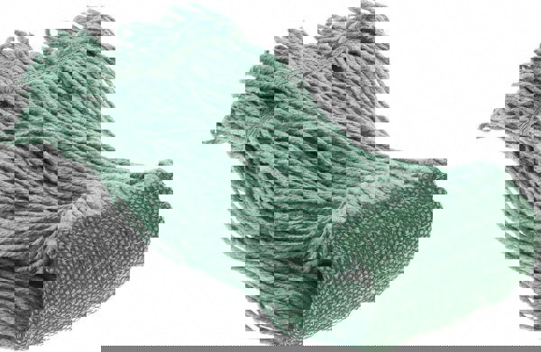 Wet Mop Loop: Clamp Jaw, X-Large, Green Mop, Blended Fiber