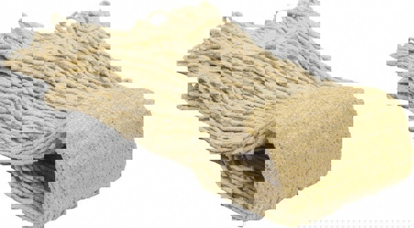 Wet Mop Loop: Clamp Jaw, Large, Yellow Mop, Rayon