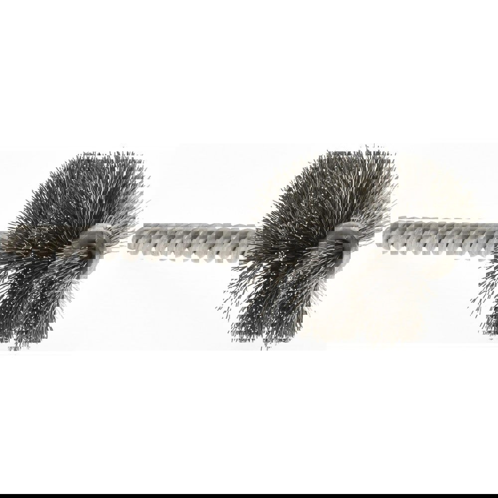 Power Tube Brush: Helical, Stainless Steel
