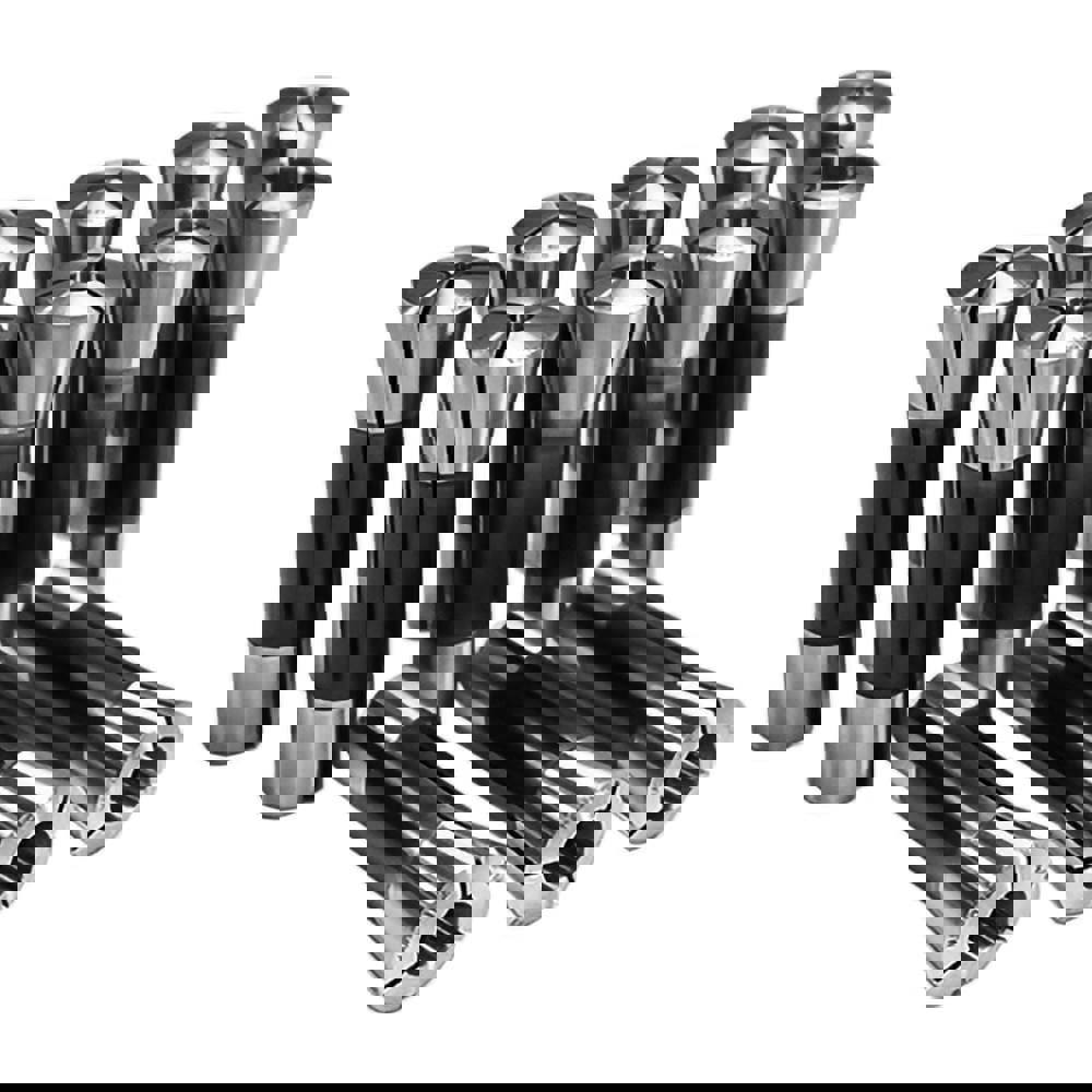 Collet Sets; Collet System: R8 ; Collet Series: R8 ; Minimum Collet Capacity (Decimal Inch): 0.0787 ; Maximum Collet Capacity (Decimal Inch): 0.7874 ; Size Increments (Decimal Inch): 0.0393 ; Includes: 2mm through 20mm x 1mm increments