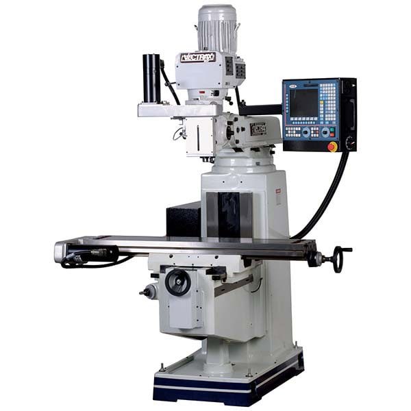 Knee Milling Machine: 5 hp, Electronic Variable Speed Control, 3 Phase