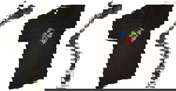 Indicator Positioner & Holder: 70 lb Pull, Fine Adjustment, Includes Base & T-Shirt