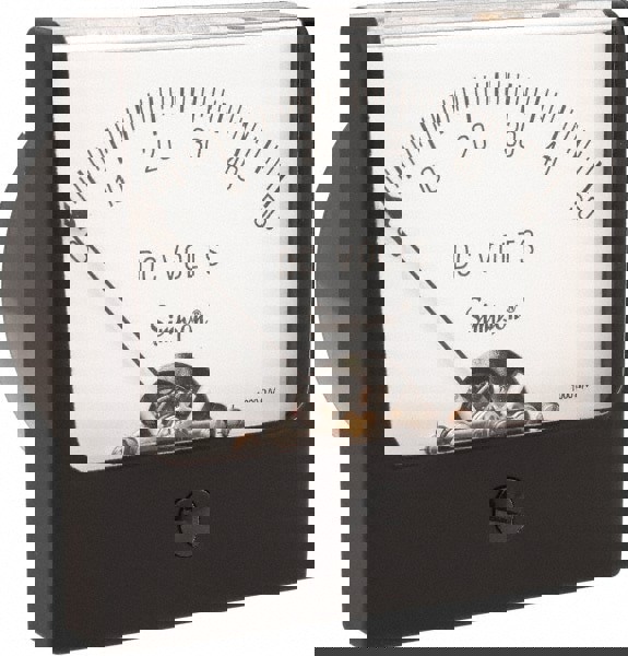 Analog, DC Voltmeter, Panel Meter