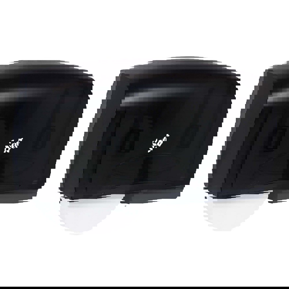 Coreless Double Roll Plastic Toilet Tissue Dispenser