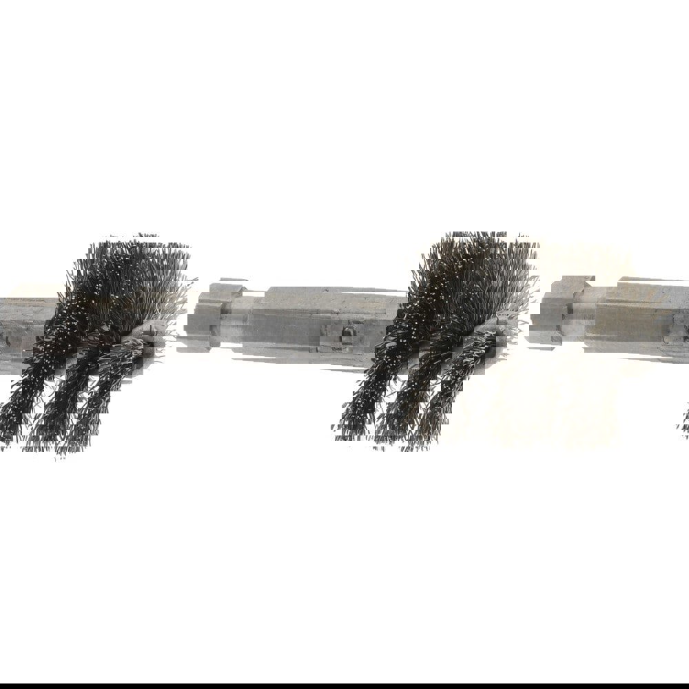 5/8 Inch Inside Diameter, 3/4 Inch Actual Brush Diameter, Stainless Steel, Power Fitting and Cleaning Brush