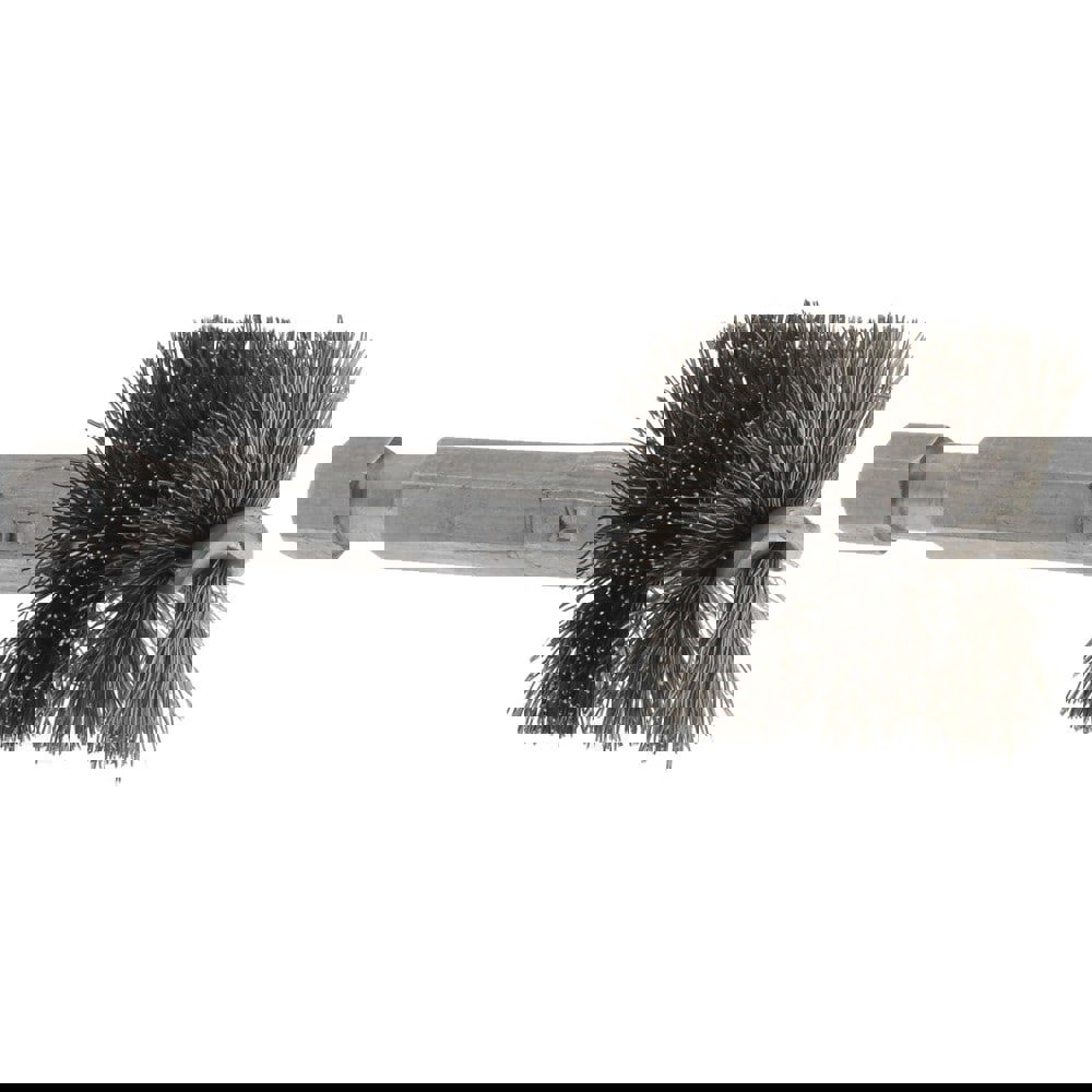 3/4 Inch Inside Diameter, 7/8 Inch Actual Brush Diameter, Stainless Steel, Power Fitting and Cleaning Brush