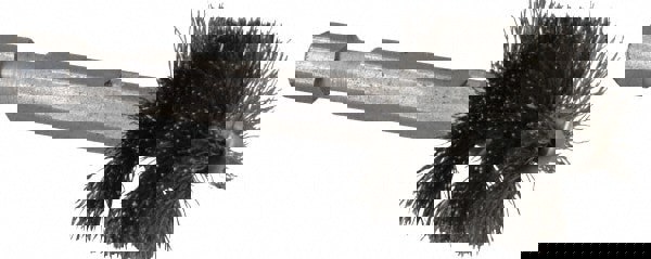 7/8 Inch Inside Diameter, 1 Inch Actual Brush Diameter, Carbon Steel, Power Fitting and Cleaning Brush