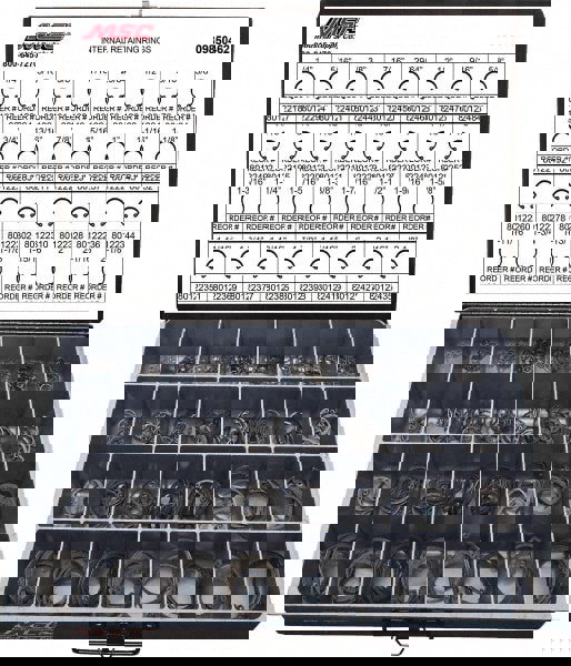 640 Piece, 1/4 to 2-1/8