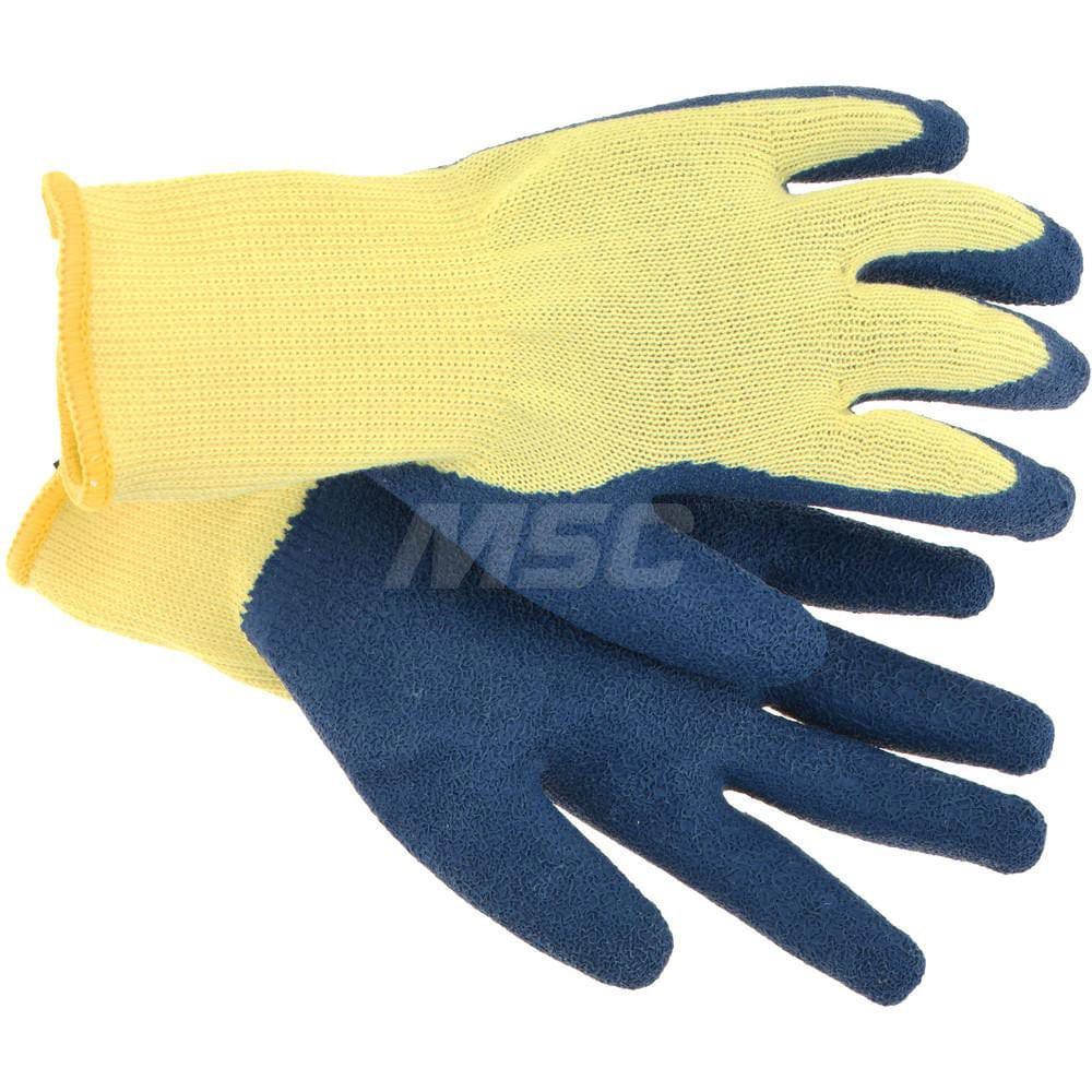 Cut-Resistant Gloves: PRO-SAFE G-Tek KEV, Size Large, ANSI Cut A3, ANSI Puncture 4, Latex, Kevlar