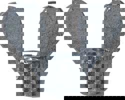 1/4-20 UNC, Zinc Plated, Steel Standard Wing Nut